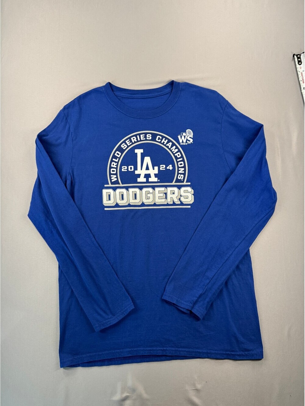 Los Angeles Dodgers 2024 World Series Champions Long Sleeve Shirt Medium